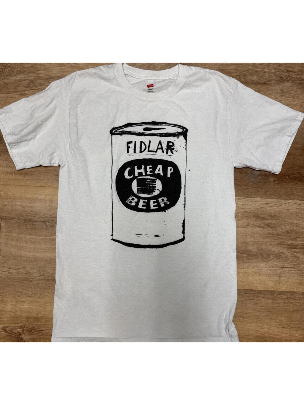 Fidlar Cheap Beer Shirt  Size S Los Angeles Punk Rock Band Drinking Tour Merch